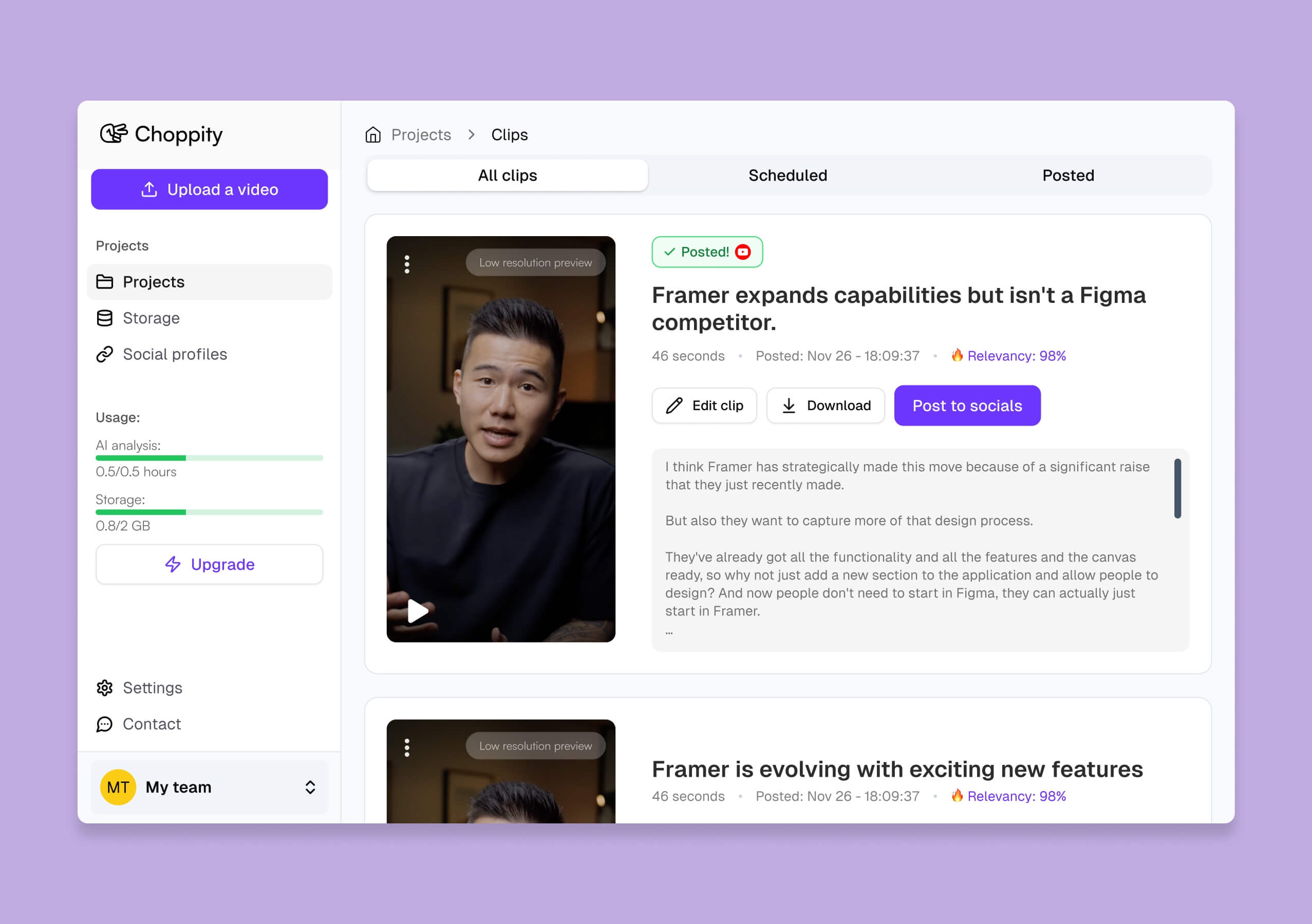 Social Media Scheduler - Direct Publishing to YouTube, TikTok, Instagram & More